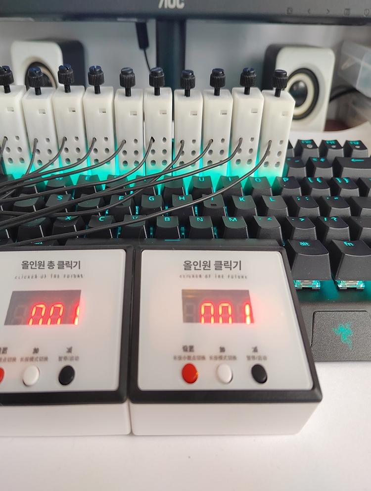 키보드 오토클리커 반복 게임 컴퓨터 기기 버튼 클릭기 기계 자동 마우스 - 상세 이미지 5