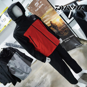 한국 다이와 26 DR-5926K 레인슈트 우의 우비 레인맥스 낚시복 운동러 솔직 후기 | 실사용 리뷰 - 상품 이미지 2