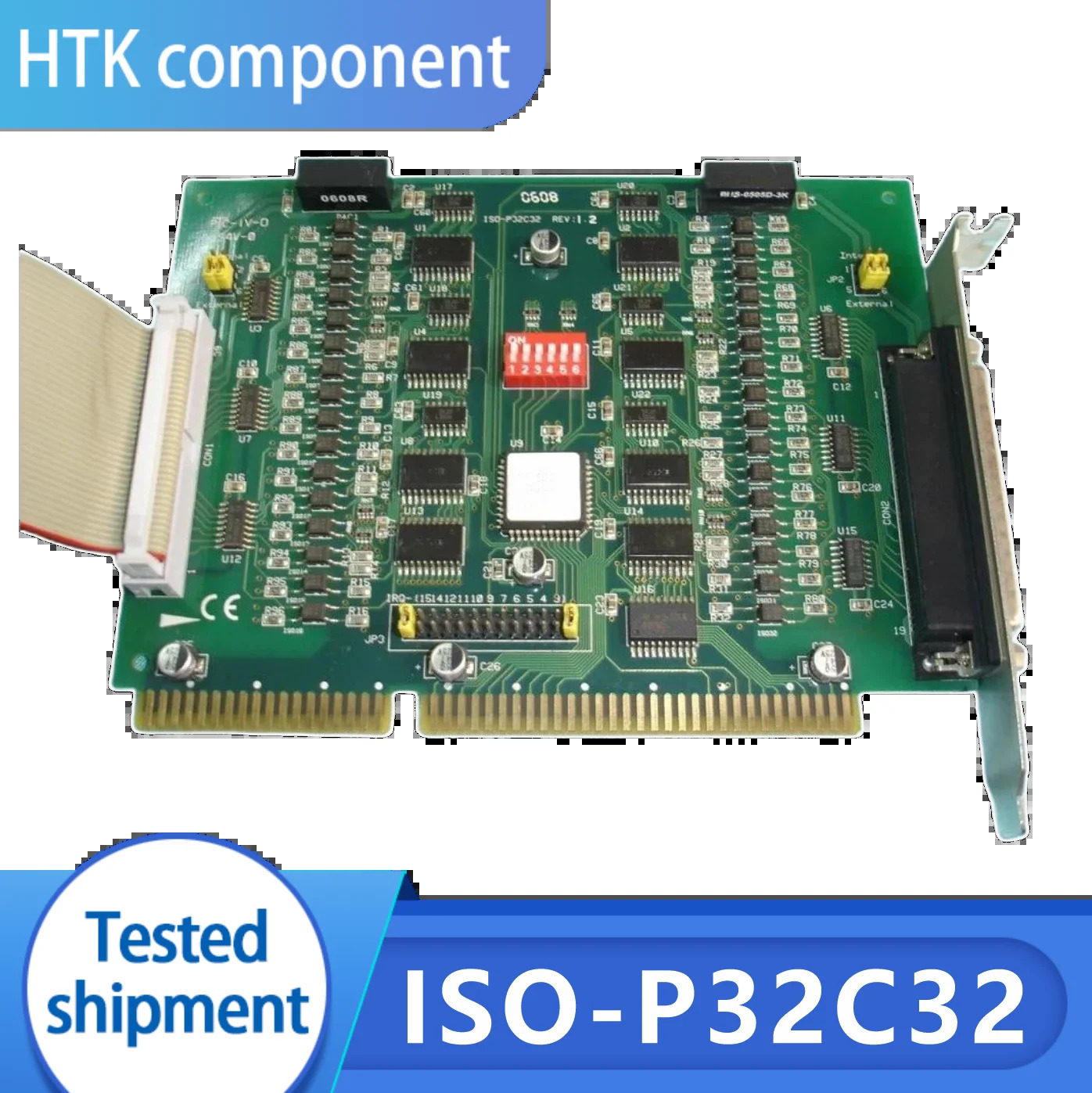 리퍼 작동 ISO-P32C32 32 절연 디지털 입력/오픈 콜렉터 출력 카드 ISA