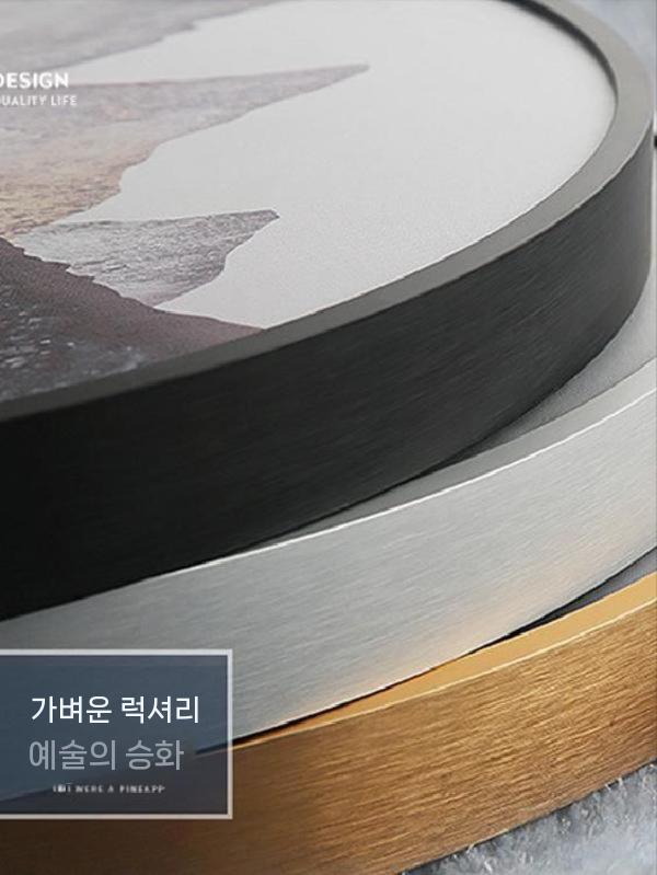 액자형 보석십자수 전용 대형 비즈 공예 틀 큐빅 구슬 맞춤 원형 메탈 - 상세 이미지 2