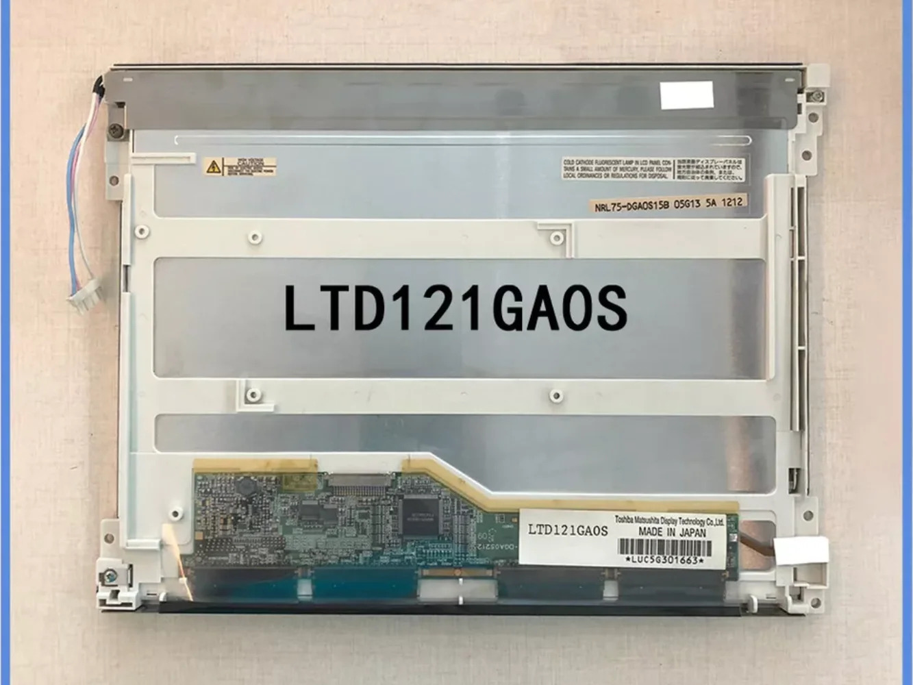 산업장비 LCD 모니터 1024x768 LTD121GA0S 12.1 인치
