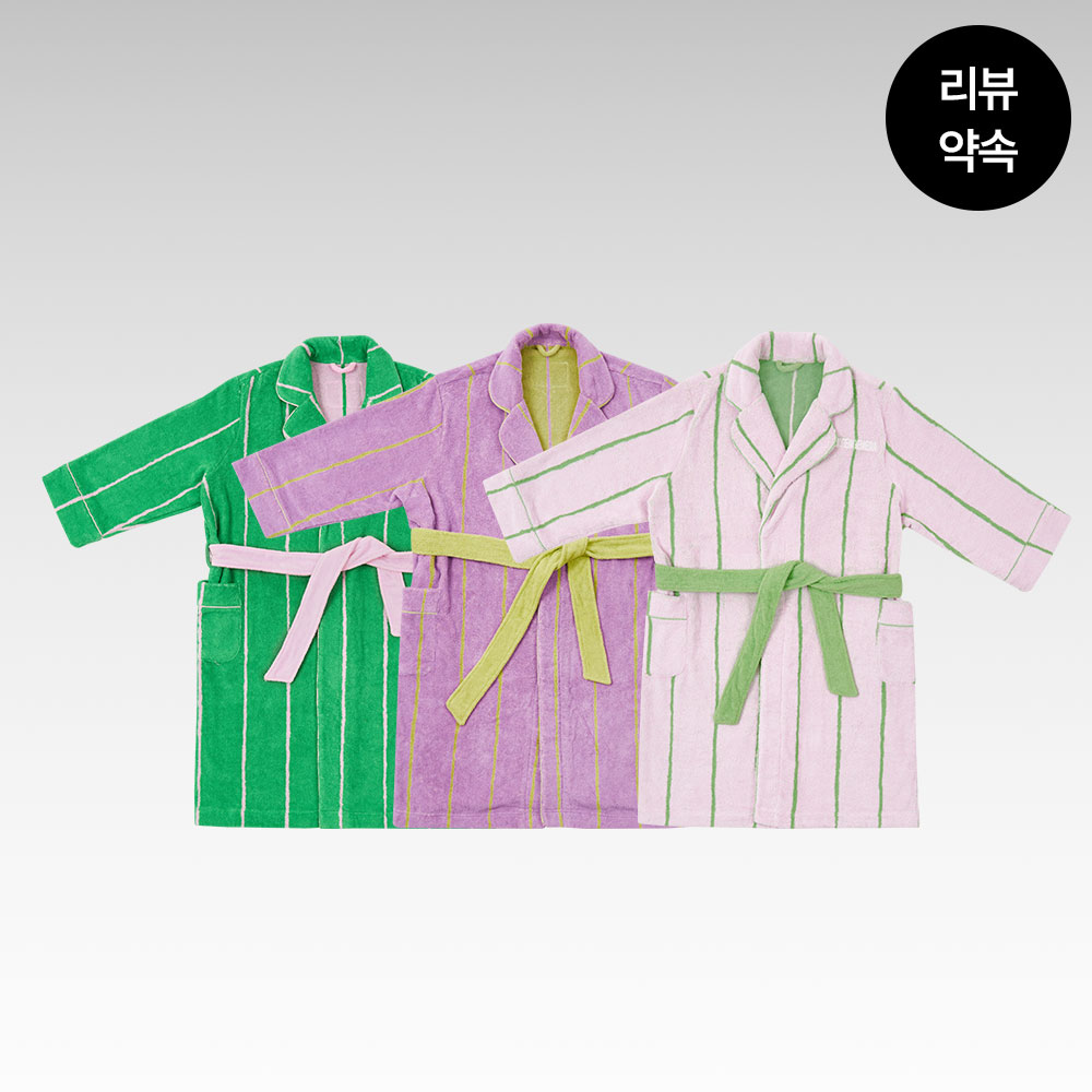 [킨제네라] SUNSHINE BATH ROBE_Upright