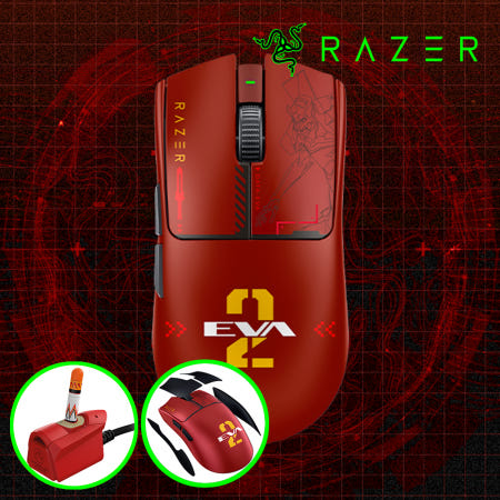 [국내정발] 레이저 바이퍼 V3 PRO 무선 게이밍마우스 바브삼 에반게리온