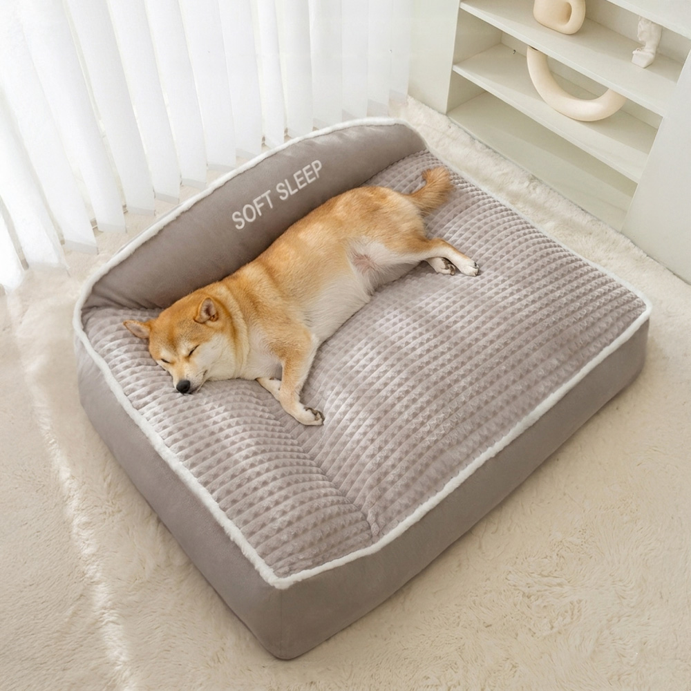 댕댕템 대형견 강아지방석 애견쿠션 커버문리 반려견 침대 대형 3XL