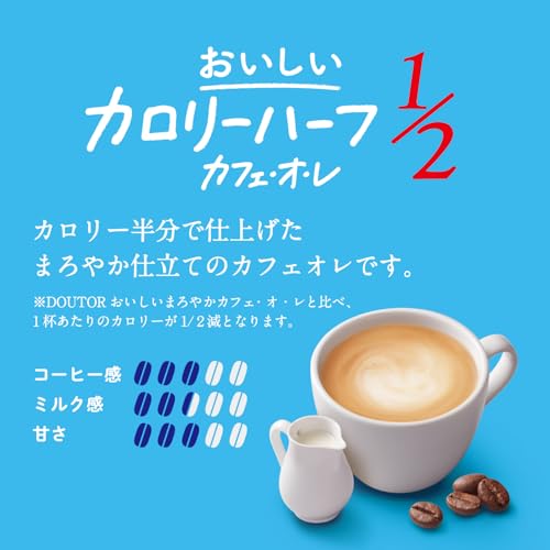 도토루커피 맛있는 칼로리 하프 카페오레 168g 24P