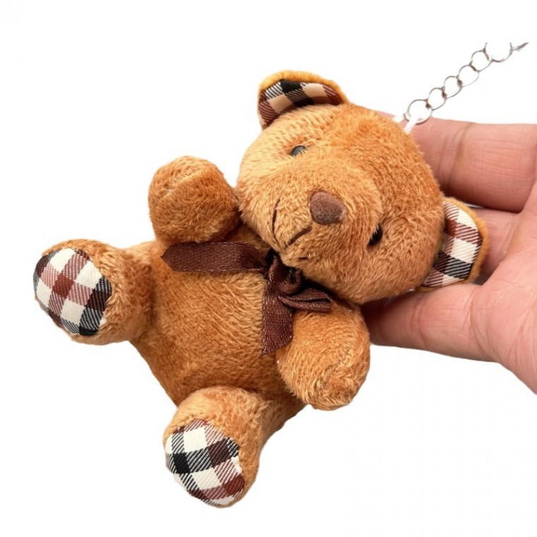 인형 키링 귀여운 곰 캐릭터 가방고리인형 열쇠고리 - 상품 이미지