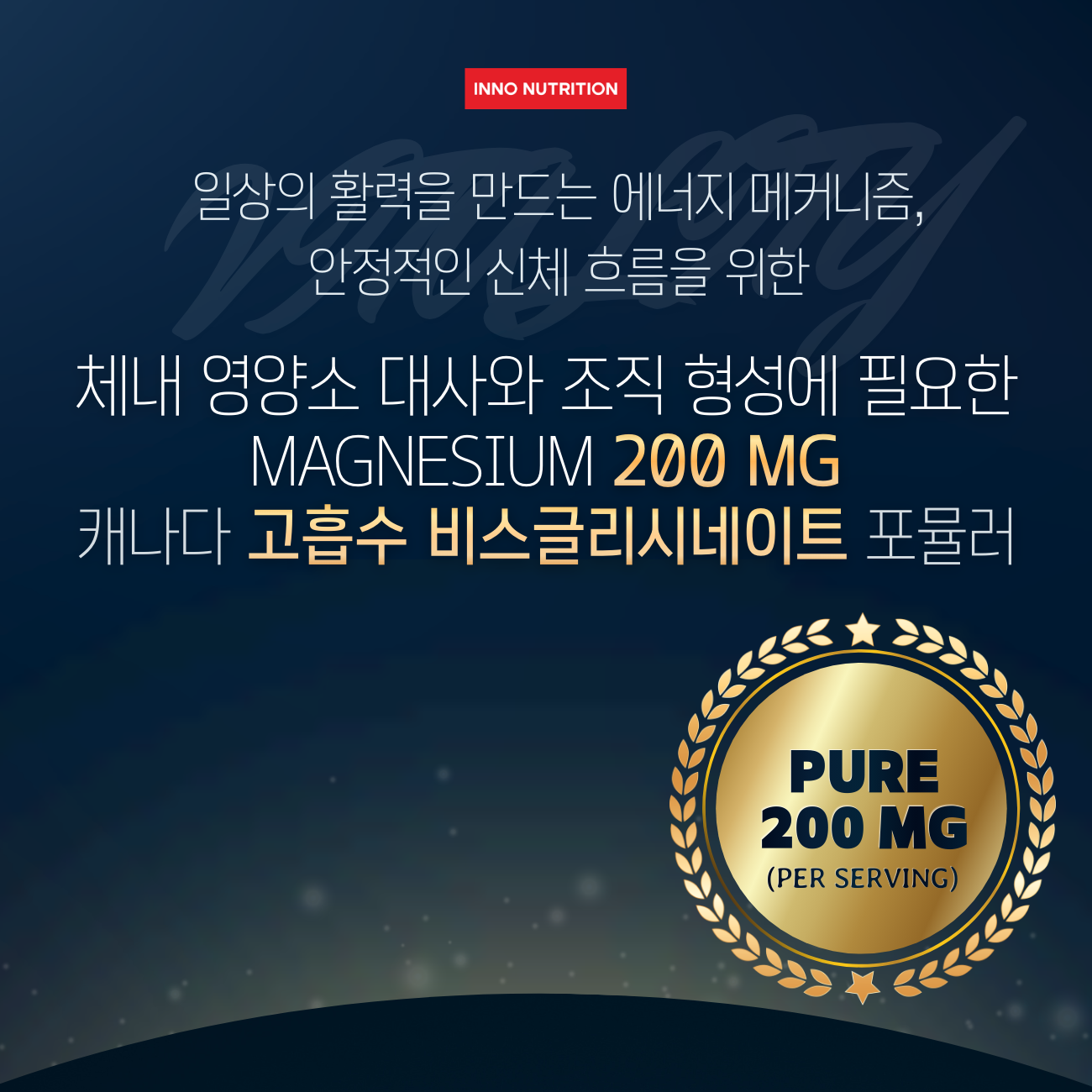 이노뉴트리션 킬레이트 마그네슘 비스글리시네이트 120정 120캡슐, 2개 - 상세 이미지 2