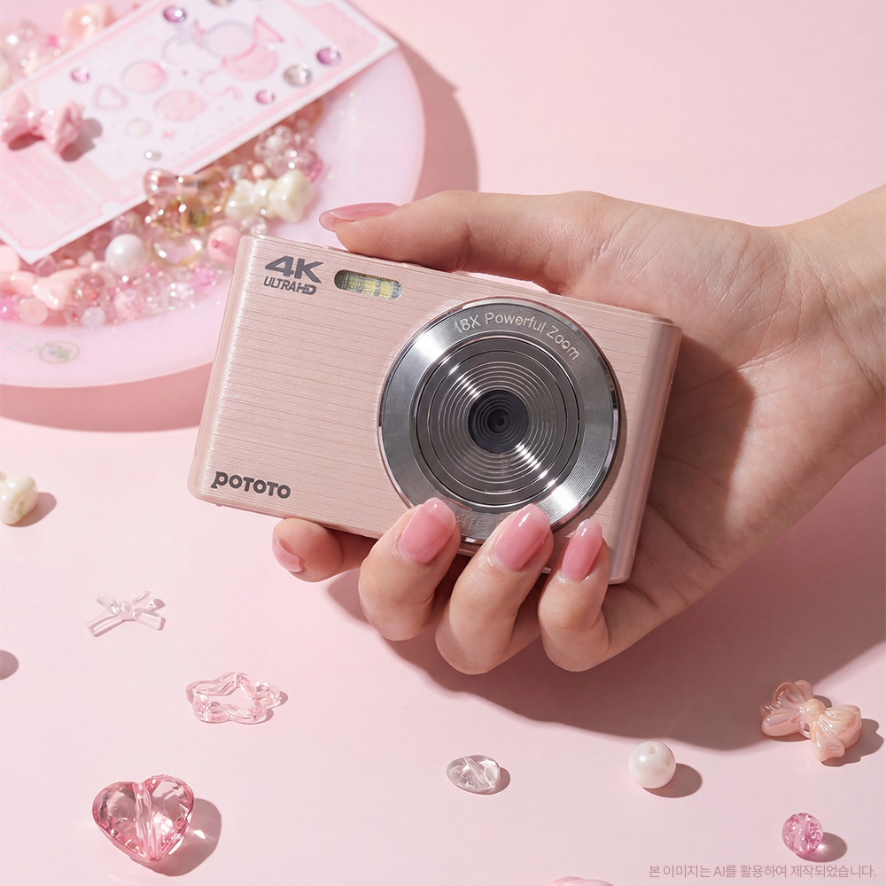 포토토 빈티지 디카 디지털 카메라 레트로 소형 미니 Y2K 선물패키지 상품 이미지