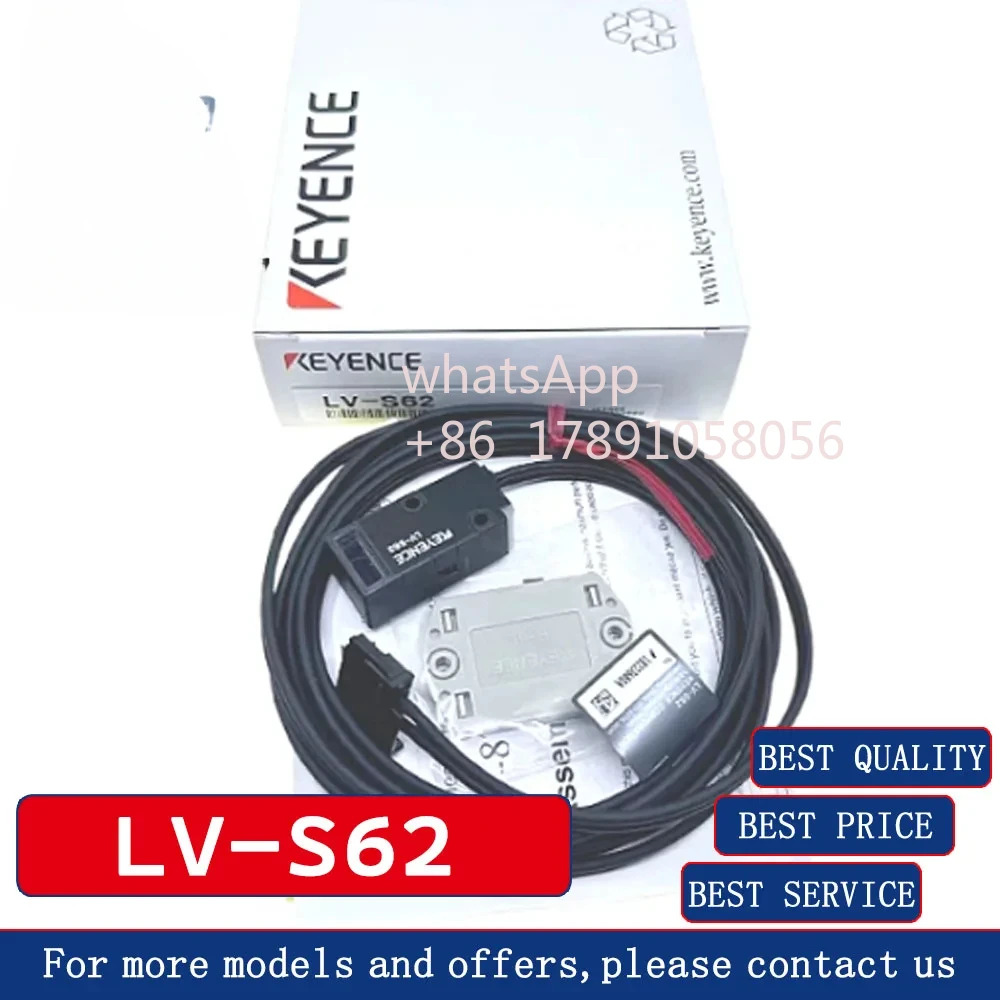 오리지널 LV-S62 KEYENCE 디지털 레이저 센서