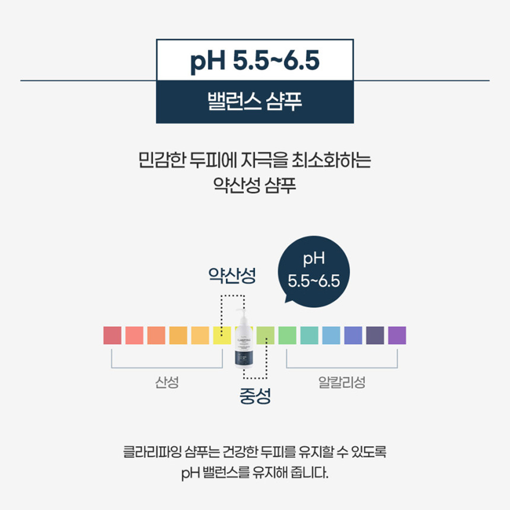 1+1 클라리파잉 샴푸 초등학생 사춘기 수영 천연 약산성 두피 가려움 이미지 7