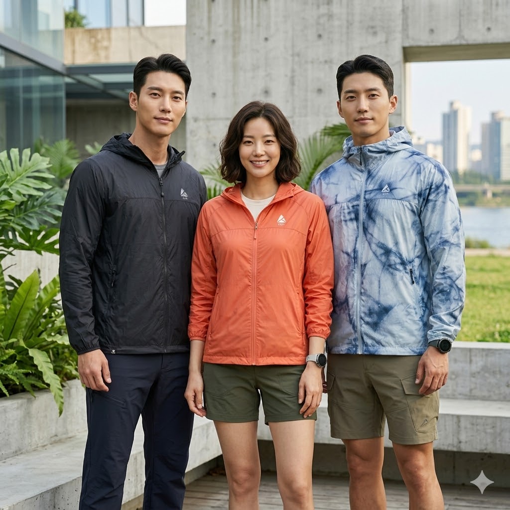 블랙야크 공용 여름 아웃도어 bcc라인 방풍 패커블 커플 바람막이 등산자켓 - 상세 이미지 5