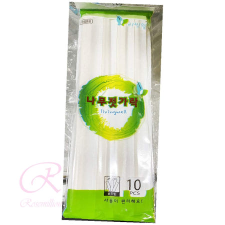 RU 나무젓가락 10입 X300p 1회용젓가락 오뎅꼬치