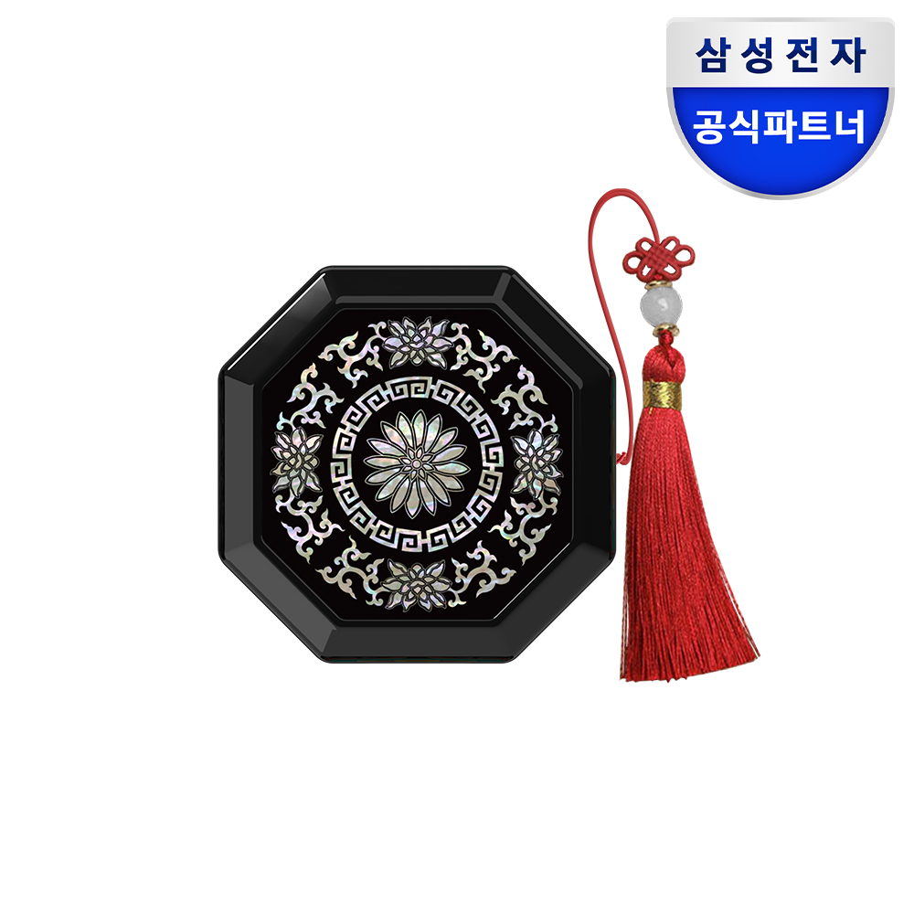 삼성 갤럭시 버즈4 버즈4프로 꽃 전통 문양 케이스 제품 이미지