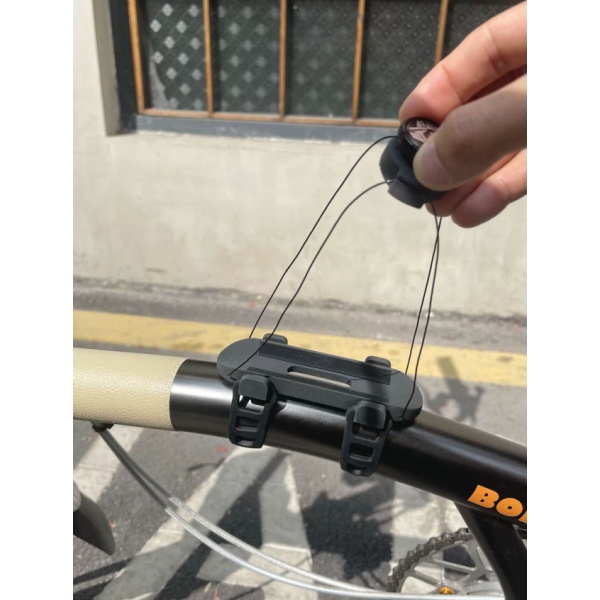 프리미엄 접이식자전거 수납 스트랩 운송 리어랙 있는 보관 핸들 빠른 분리 물병 거치대 - 상세 이미지 3