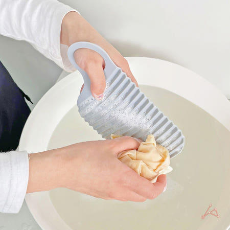 친구도매협력사 손빨래 빨래판 미니 휴대용 핸들형 애벌 씽크볼 손세탁 빨래용품