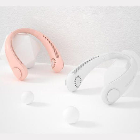 USB충전선풍기 쿨윈드 USB 넥밴드 선풍기 목풍기