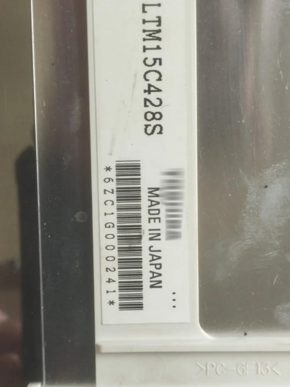 LCD 디스플레이 화면 LTM15C428S 신