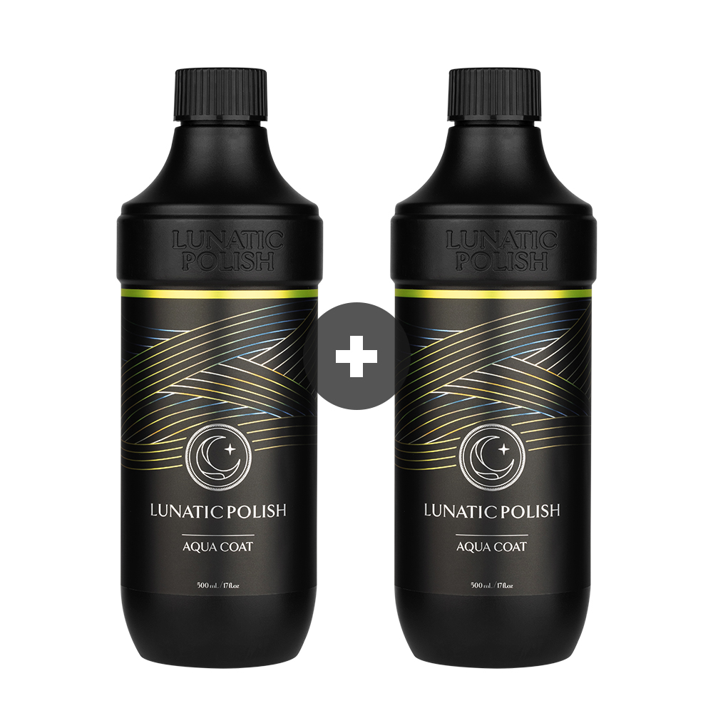 [1+1 이벤트][루나틱폴리시] 아쿠아코트 초간편 고성능 불스원 발수 습식코팅제 500ml 제품 이미지