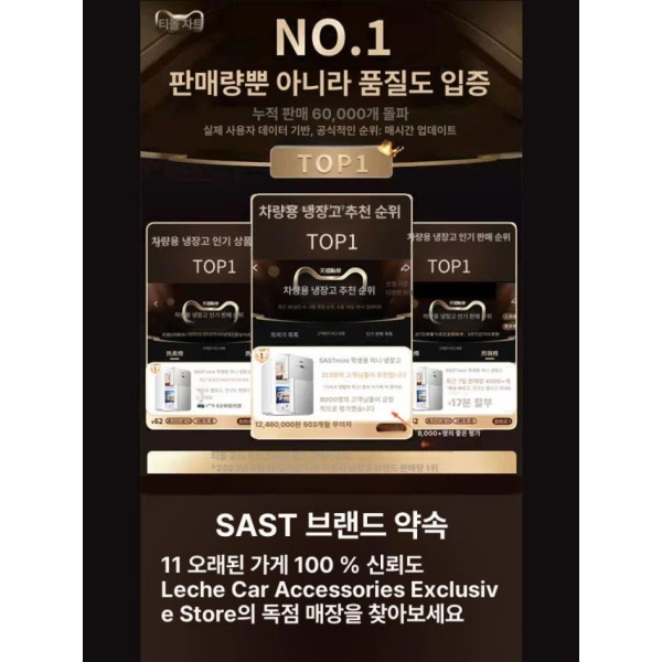 초소형 스마트 미니냉장고 차량용 소형 냉동 냉장 가정용 사무실 학생용 PD-6 차량용 전용 가정 없음 - 상세 이미지 3
