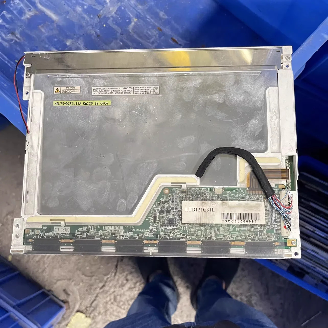 LTD121C31L LTA121B860F 12.1인치 LCD 디스플레이 화면
