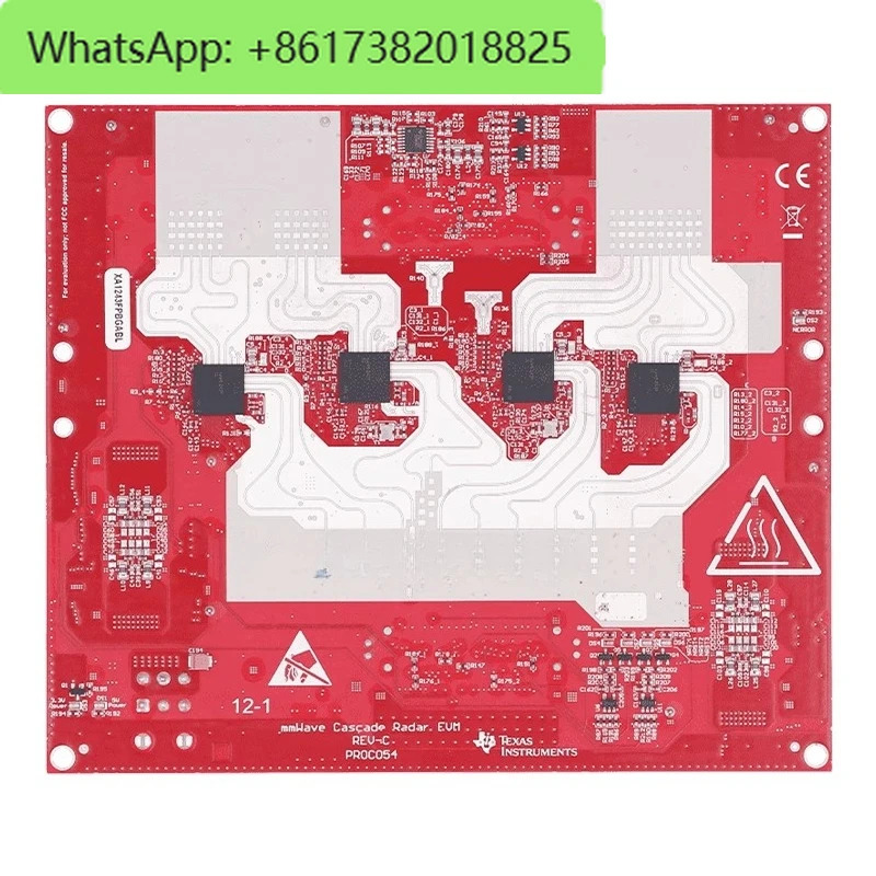 MMWCAS-RF-EVM AWR1243 2243 4개 장치 캐스케이드 어레이 밀리미터파 레이더