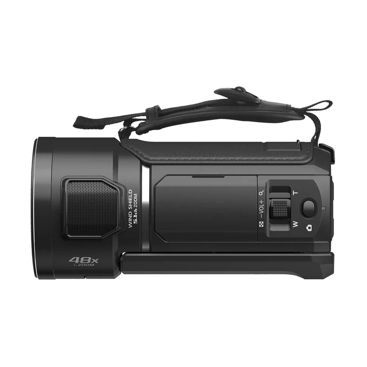 파나소닉 HC-V900 FHD 광각 광학 24배줌 캠코더 카메라 휴대폰 연결 - 상세 이미지 3