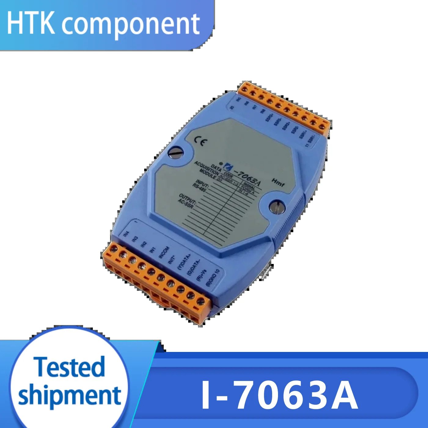 리퍼 작동 I-7063A 8개절연 디지털 입력 3개A AC.SSR 릴레이 출력 변환기