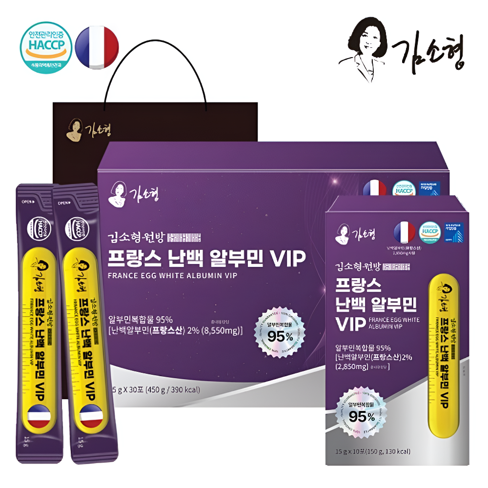 김소형원방 프랑스 난백 알부민 마시는 진액스틱 실크 복합물 15g 약1달 30포, 1개 - 상세 이미지 3