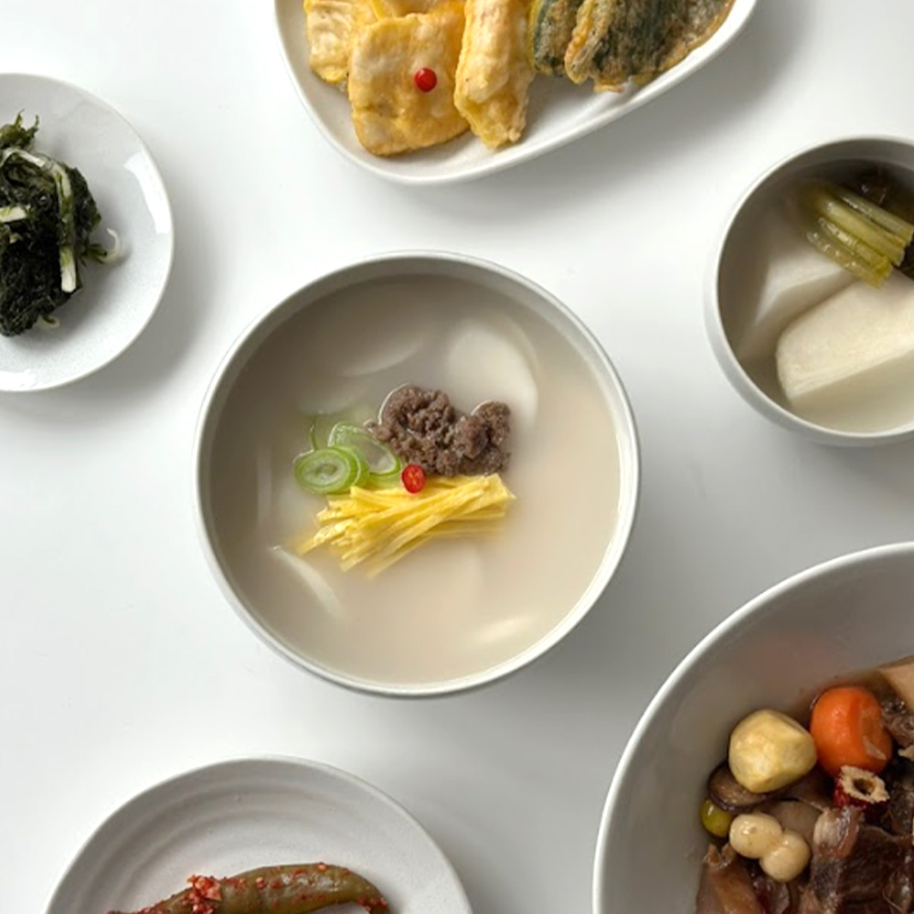 [1+1] 니코트 르블랑 달항아리 둥근 면기 온면기 탕기 떡국그릇 MADE IN JAPAN - 상세 이미지 4