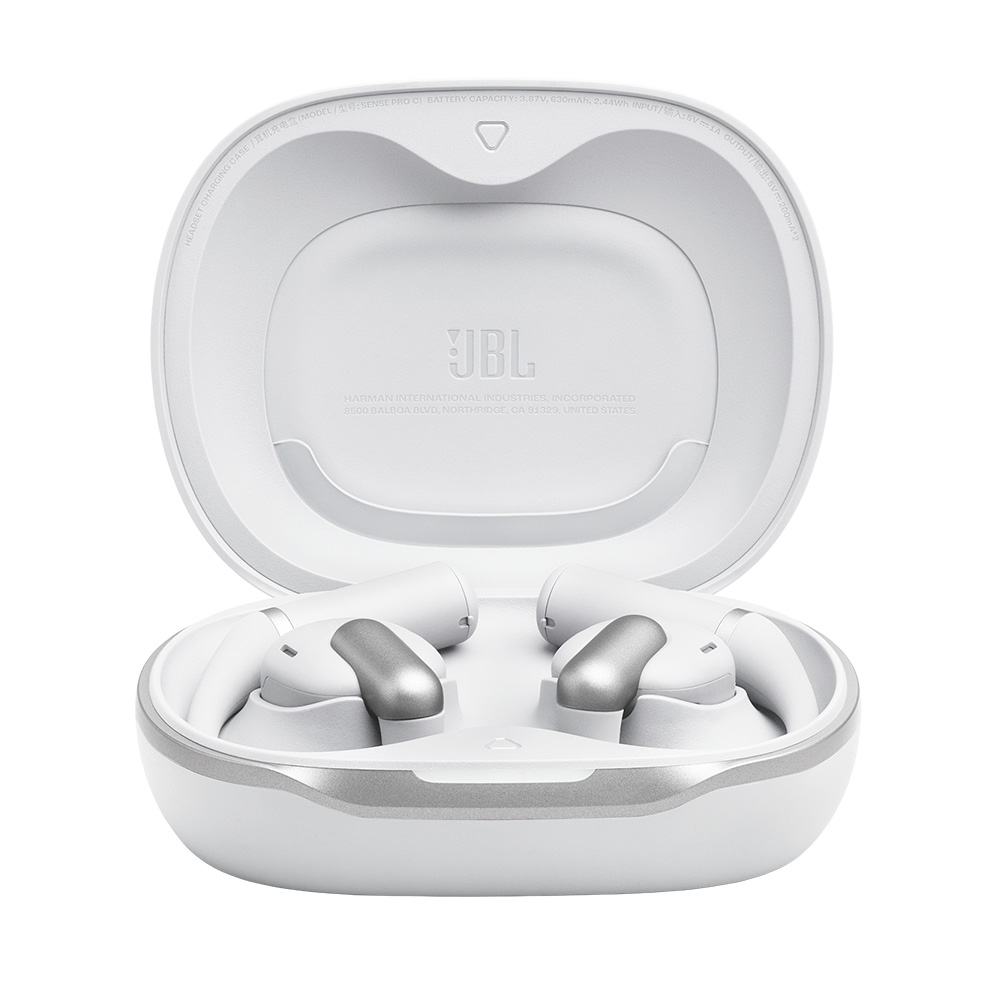 삼성공식파트너 JBL SENSE PRO 오픈형 러닝 귀걸이 무선 이어폰 화이트 이미지 8