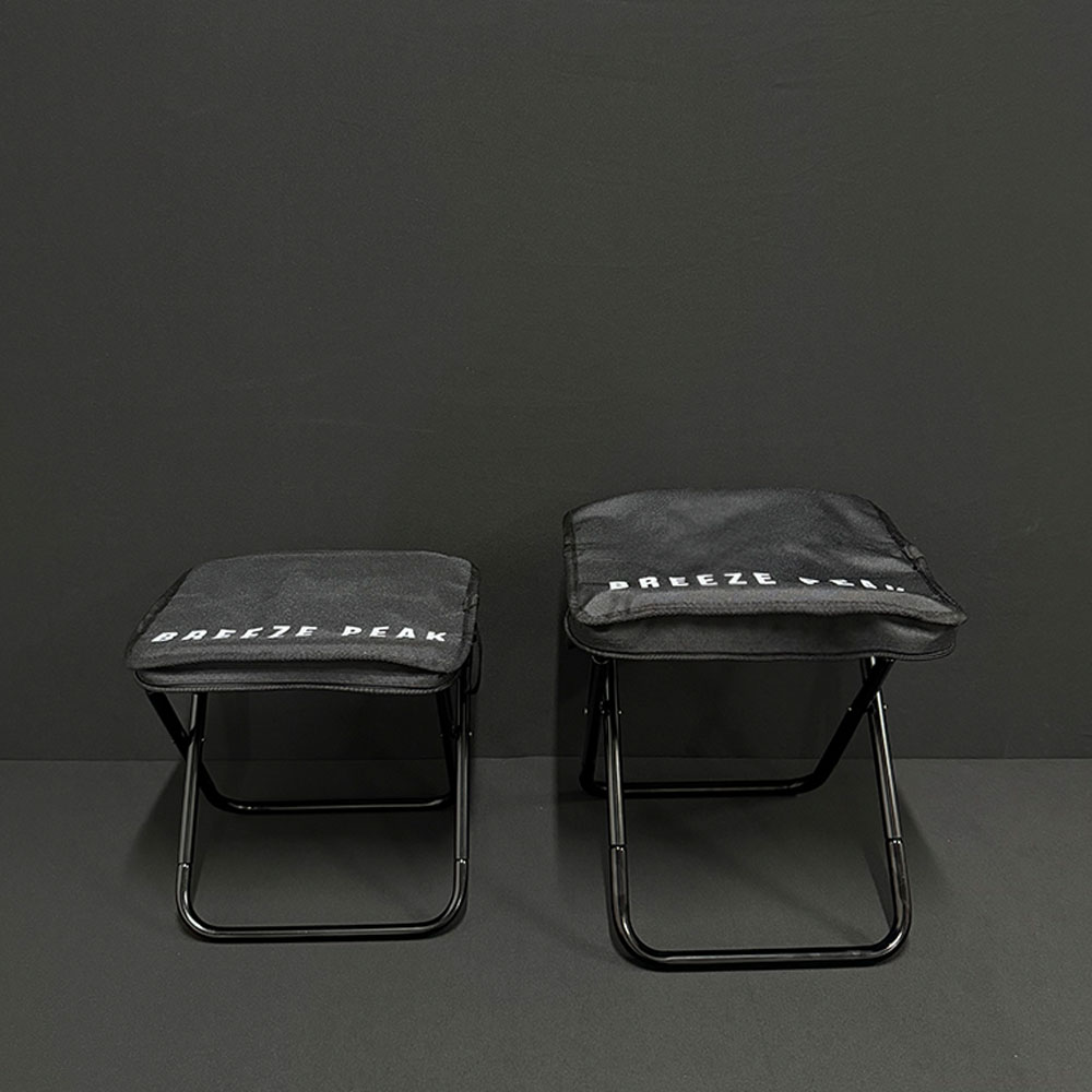 파우치형 의자 초경량 미니 접이식 캠핑 등산 백패킹 좌식 놀이공원 벚꽃 대기 M 이미지 4