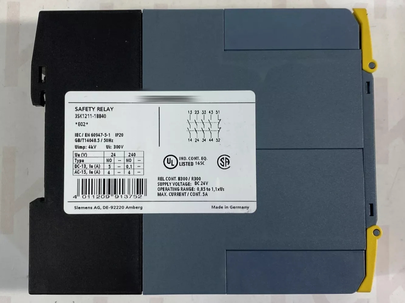오리지널 신 3SK1211-1BB40