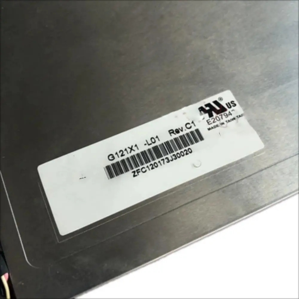 G121X1-L01 12.1인치 1024x768 산업LCD 디스플레이 화면