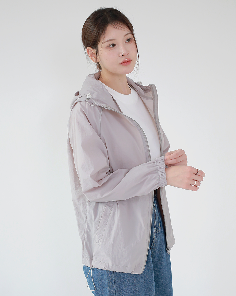 FTFL 윈드 남녀공용 초경량 윈드브레이커 후드 집업 바람막이 등산복 운동복 자켓 봄여름 이미지 8