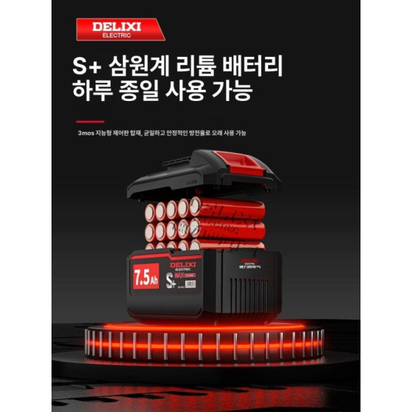 강력 전동가위 무선 대구경 재단 스텐 철판 미포함 브러시리스 직각 대형 철판 가위 - 상세 이미지 4