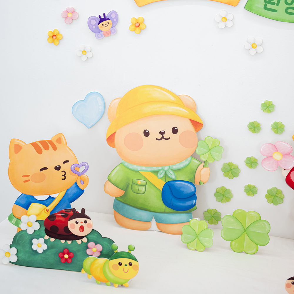 [미소쌤] 봄 새학기 포토존 파티 행사 환경구성 기념일 데코 소품 이미지 3