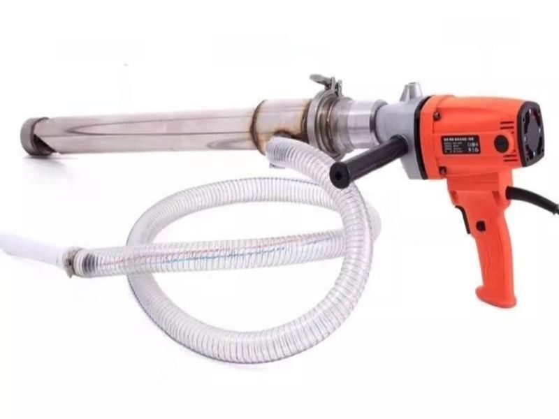 고압 시멘트 몰탈 분사기 교반 방수 펌프 주입기 그라우팅 고전력 혼합 기계 - 상품 이미지