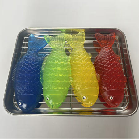 물고기 스퀴시 말랑이 손 장난감 촉감 놀이 스트레스 볼 스퀴시 물고기 랜덤발송