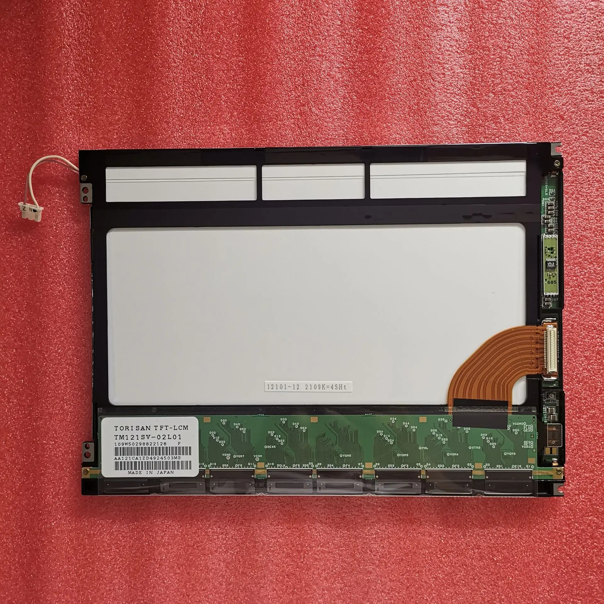 12.1 인치 LCD 화면 TM121SV-02L01