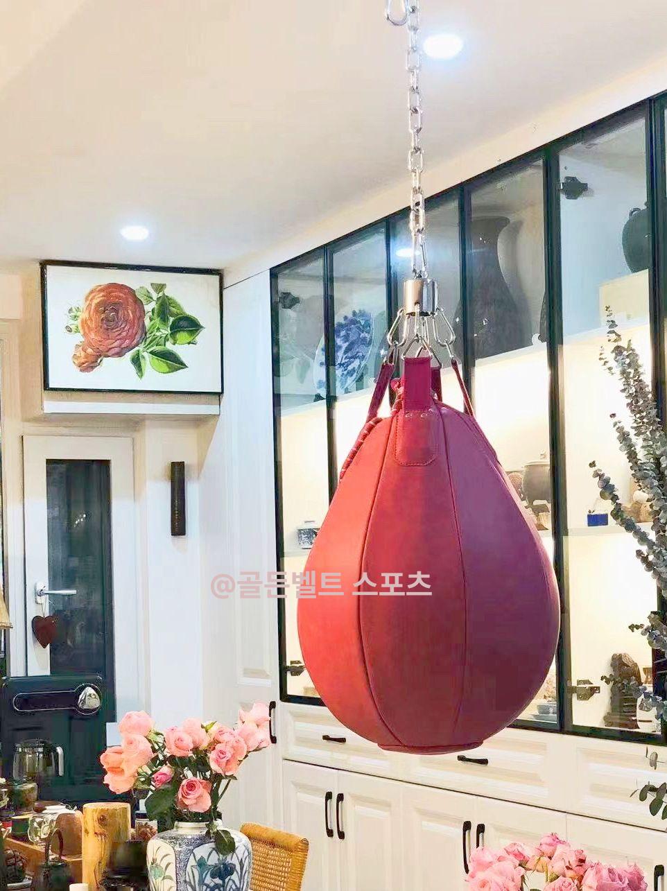 워터백 킥복싱 실내 타격용 아쿠아백 타격 훈련용 홈트용 가족용 더스티블루 35KG - 상세 이미지 4