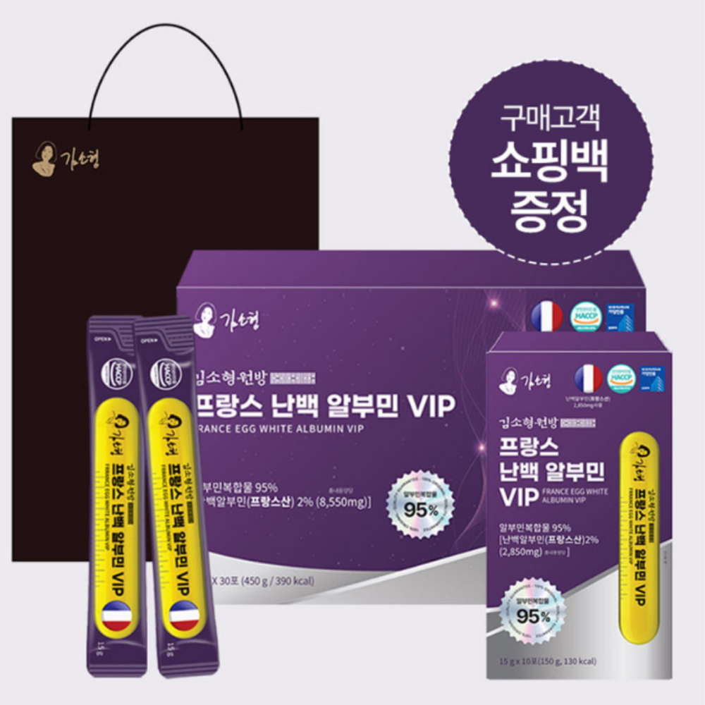 김소형원방 프랑스 난백 알부민 마시는 진액스틱 실크 복합물 15g 약1달 30포, 1개 - 상세 이미지 2