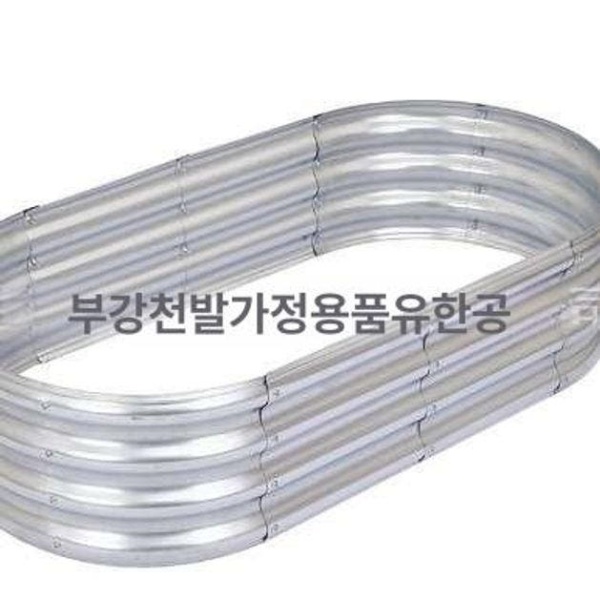 프리미엄 옥상 텃밭 화단 틀밭 대형 직사각 타원형 아연도금 상추 두께 0.4mm 120x60x30 - 상세 이미지 4