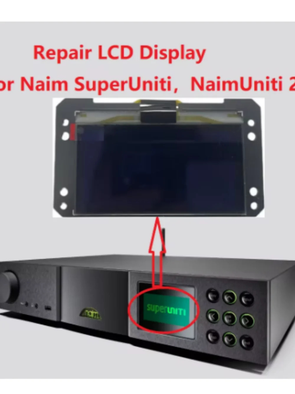 Naim SuperUniti NaimUniti 2 naimuniti OLED 디스플레이 매트릭스 스크린LCD 새 교체품비 원본