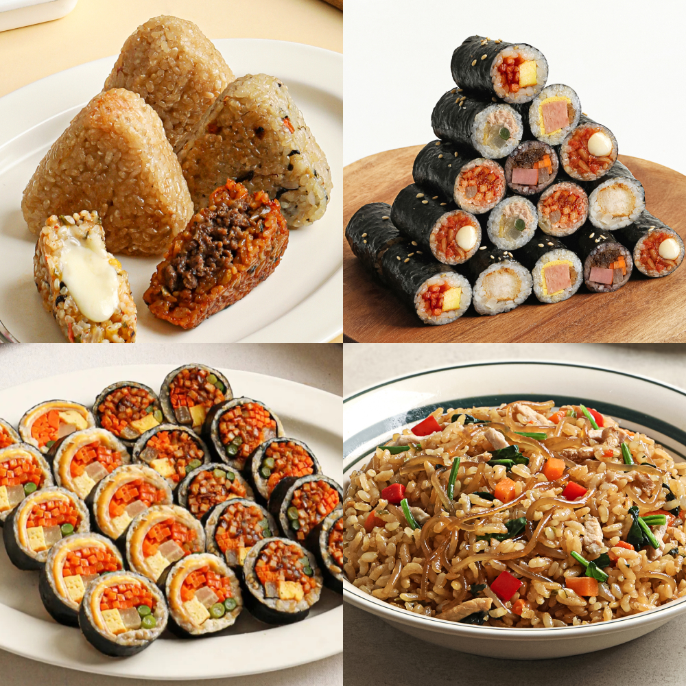 현미 주먹밥 김밥 추천 가성비 점심 다신샵 리뷰 직장인 식단관리