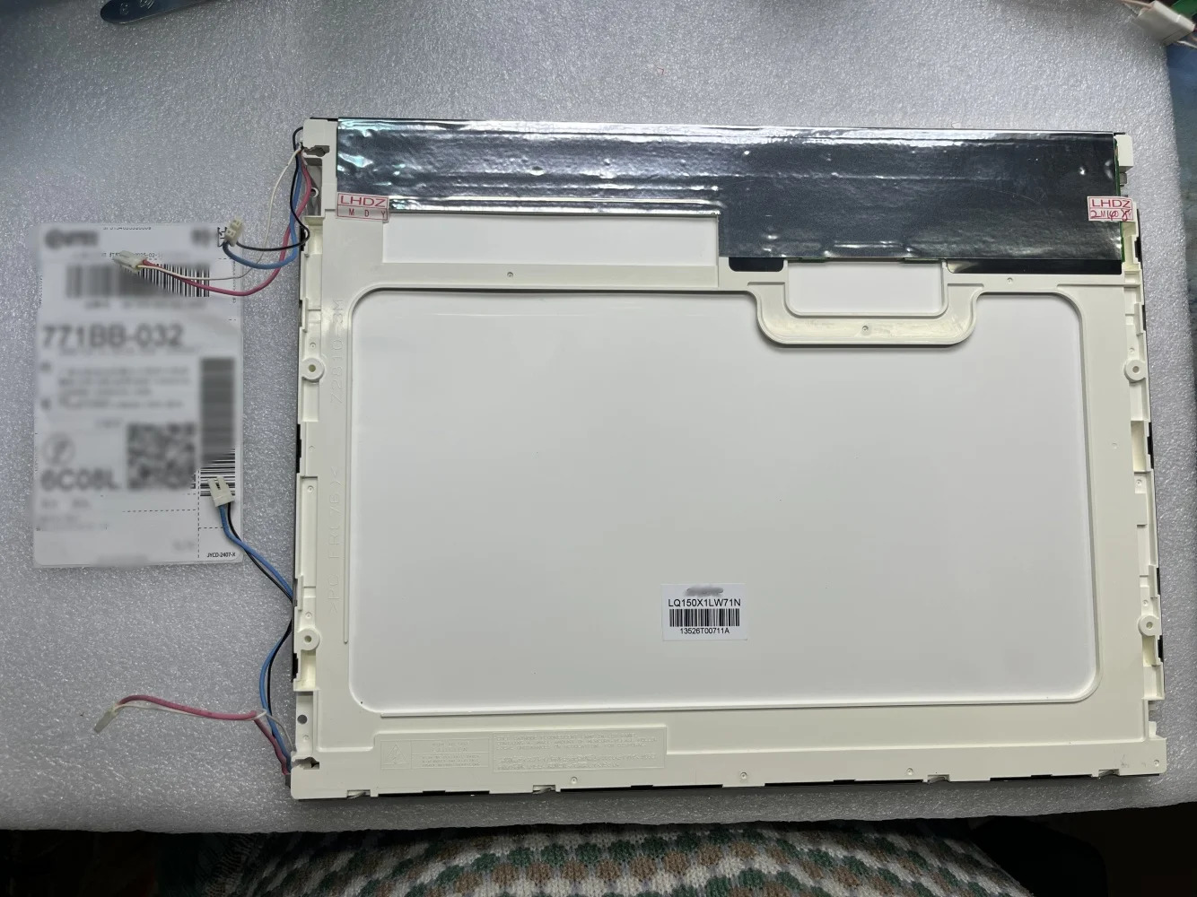 15인치 LQ150X1LW71N LCD 화면