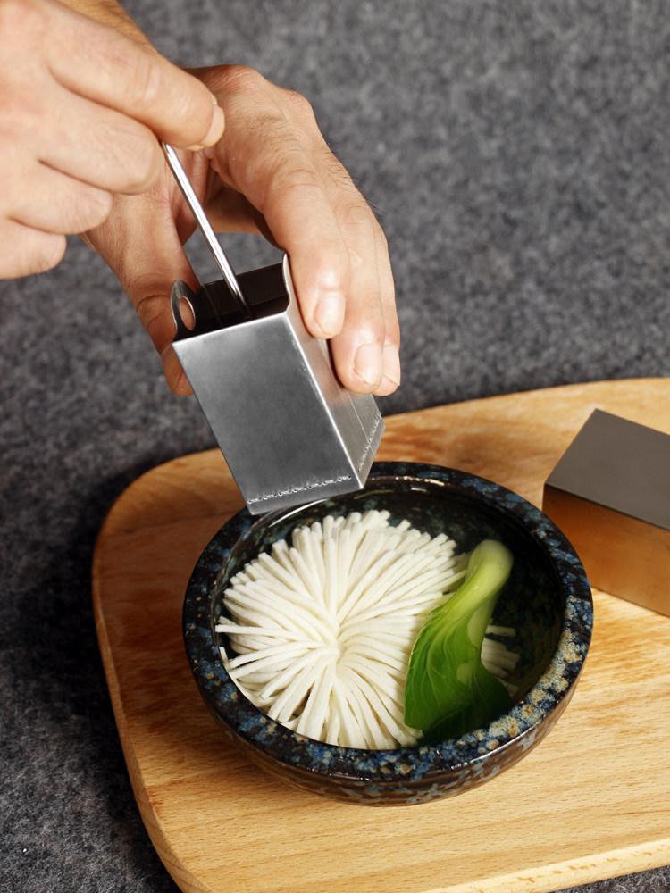 두부 묵국수 두부칼 DIY 요리 두부면 묵칼 슬라이서 국수 두부 몰드 - 상품 이미지
