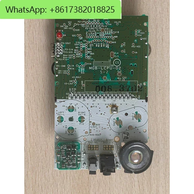 GameBoy 포켓 마더보드 수리 부품 GBP 하이라이트 스크린 PCB 회로 기판 콘솔 메보드