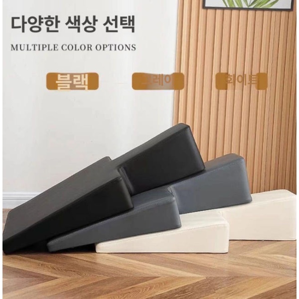 프리미엄 필라테스 매트리스 웨지베개 삼각 임산부 소도구 출산 플라티 임산부 매트 블랙 - 상품 이미지