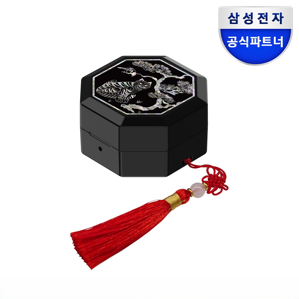 삼성 갤럭시 버즈4 버즈4프로 케이스 호랑이 전통 문양 제품 이미지