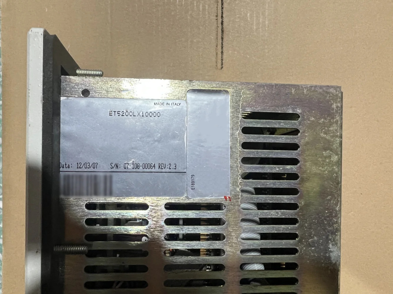 ET5200LX10000 LCD 디스플레이 화면